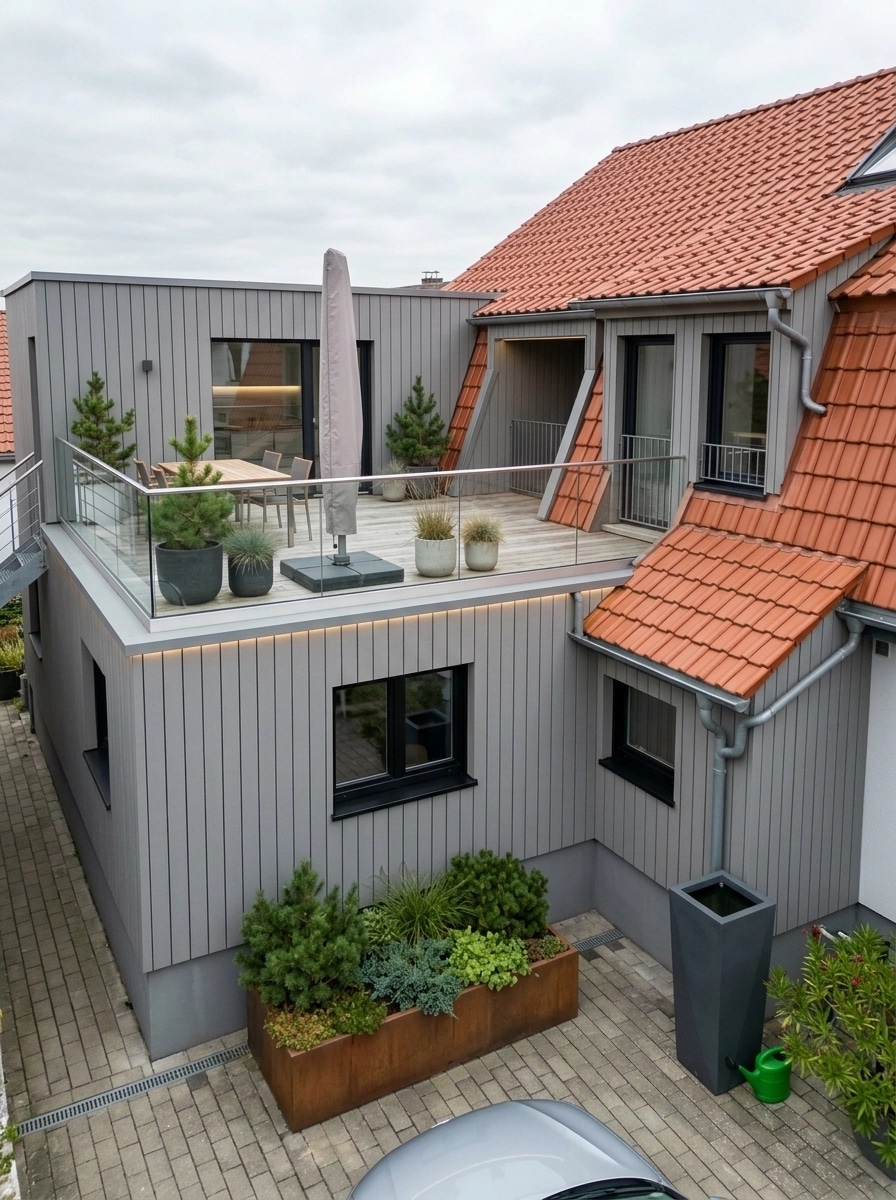 Scandinavian Facade Facade design — facade photo by GenRoom AI