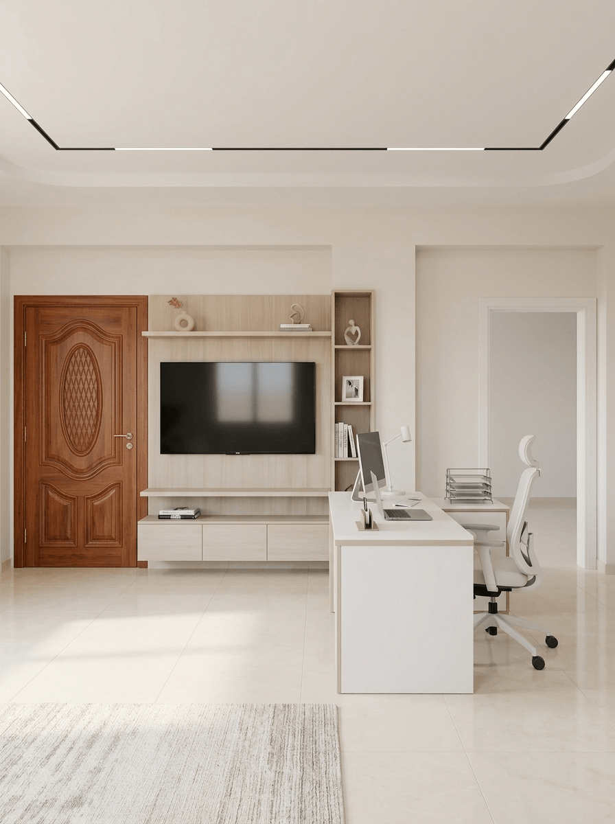 Diseño de interiores en estilo Minimalism — Oficina por GenRoom AI