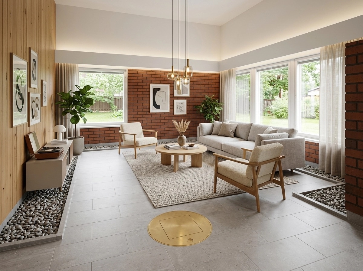 Scandinavian Living Room design — interior photo by GenRoom AI