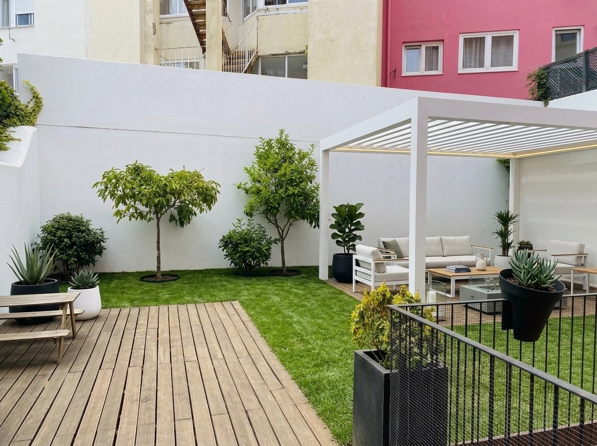 Contemporary Yard Yard design — yard photo by GenRoom AI