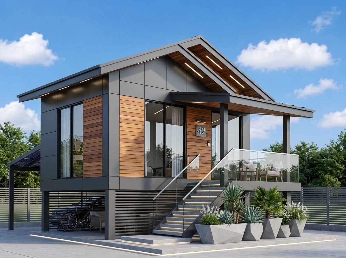 Contemporary Facade Facade design — facade photo by GenRoom AI