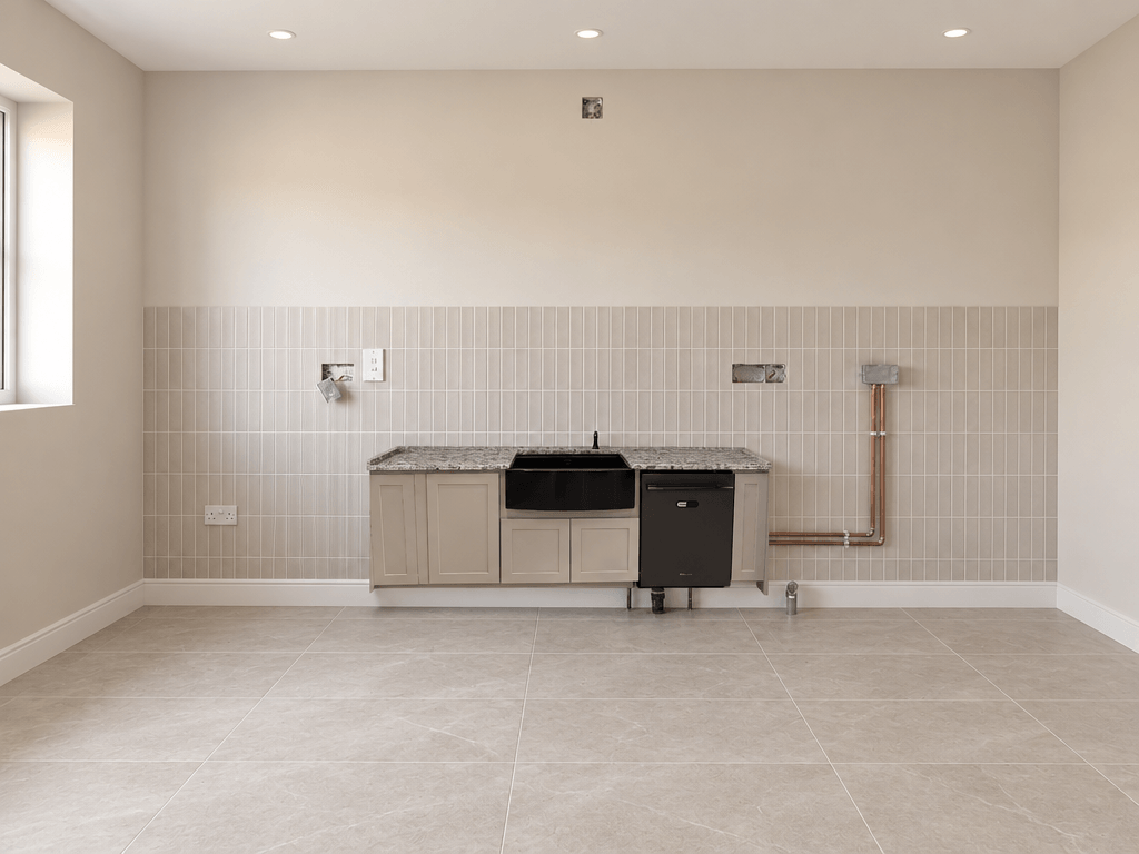 Kitchen interior in no_style style — photo by GenRoom AI