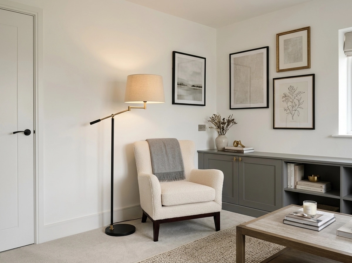 Interior design in Transitional style — Living Room by GenRoom AI
