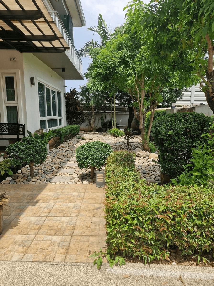 Yard design in no_style style — photo by GenRoom AI
