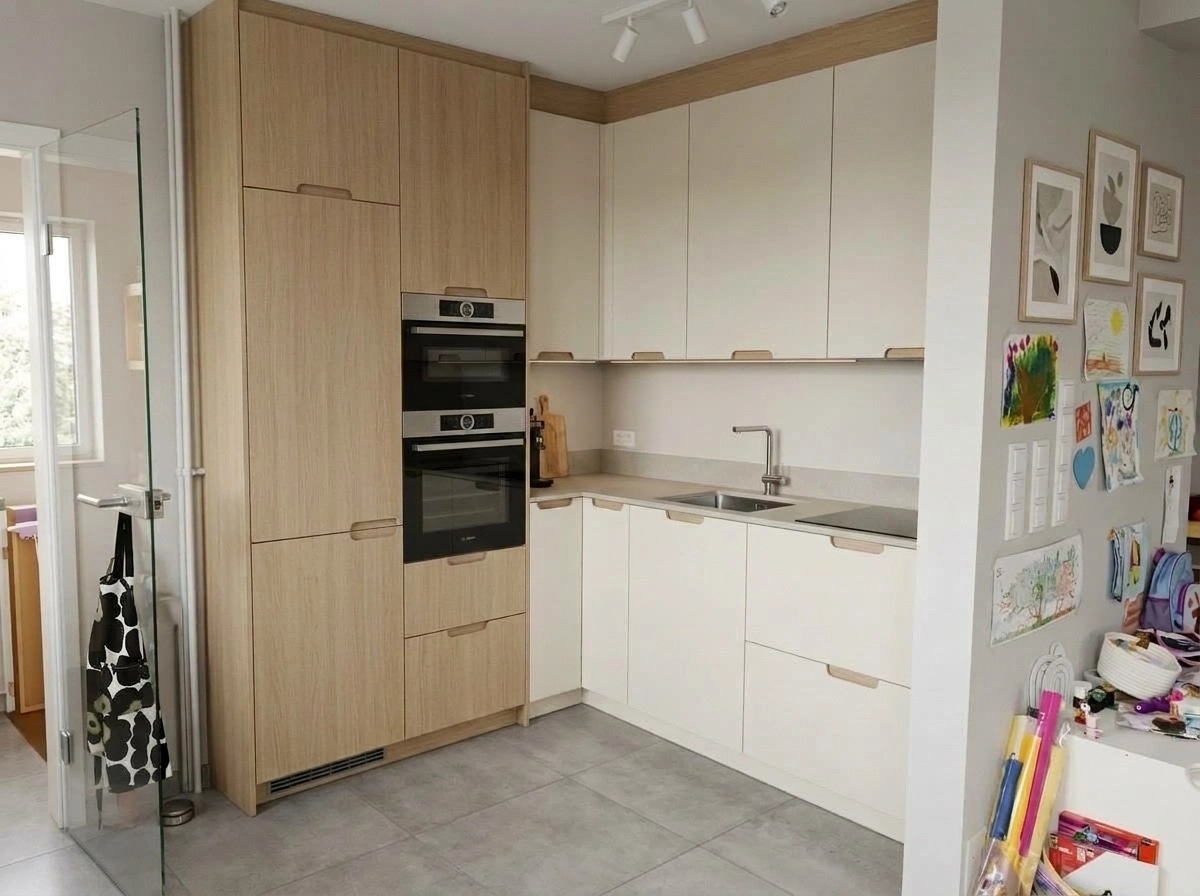 Interior design in Scandinavian style — Kitchen by GenRoom AI