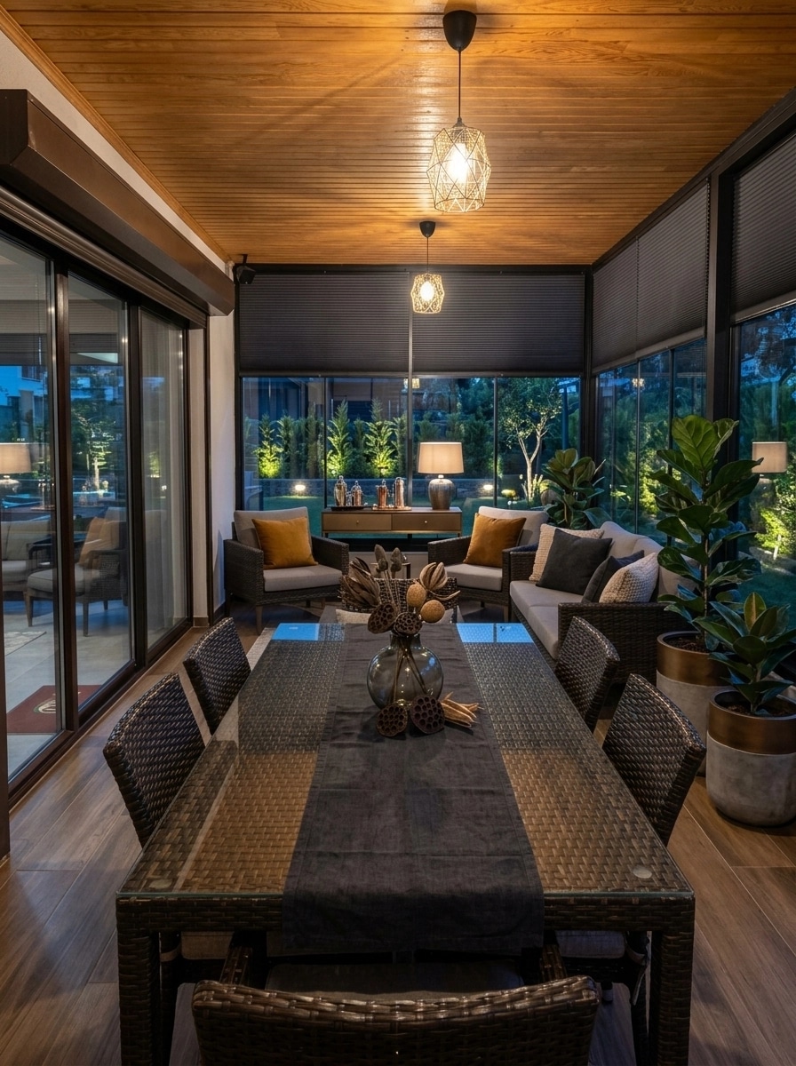 Interior design in Contemporary style — terrace by GenRoom AI