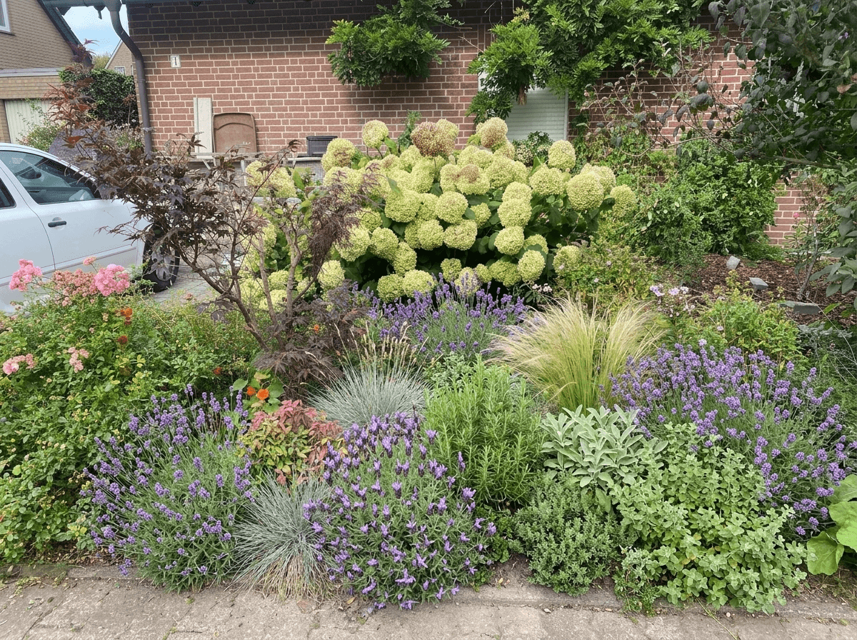 Yard design in no_style style — photo by GenRoom AI
