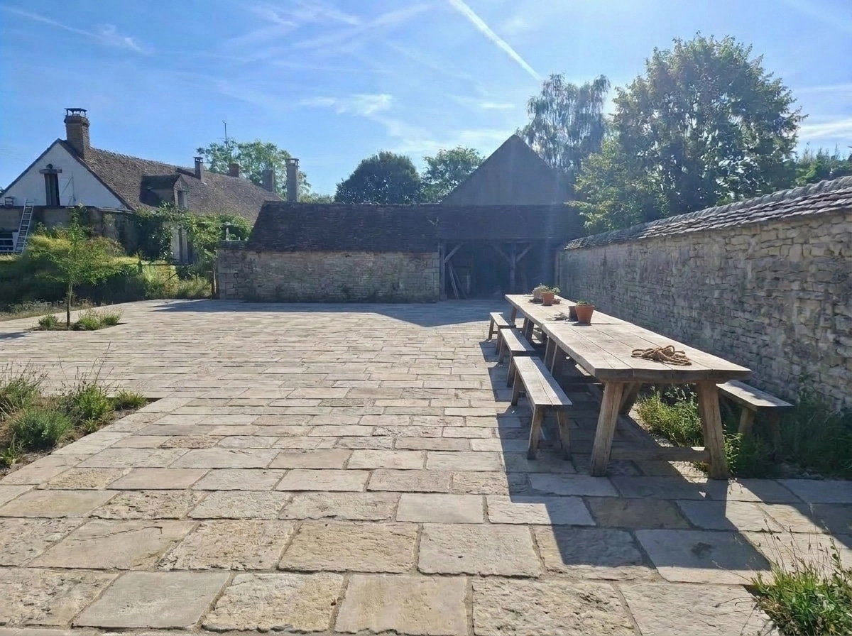 Yard design in no_style style — photo by GenRoom AI