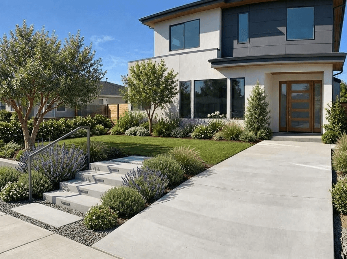 Yard design in Classic Garden style — photo by GenRoom AI