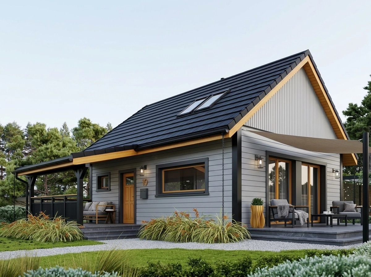 Scandinavian Facade Facade design — facade photo by GenRoom AI