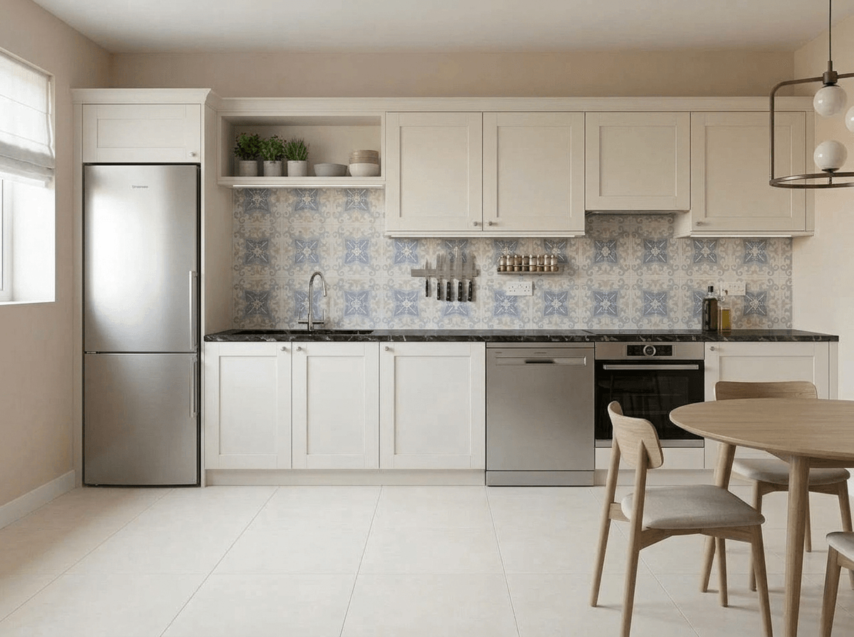Kitchen interior in no_style style — photo by GenRoom AI
