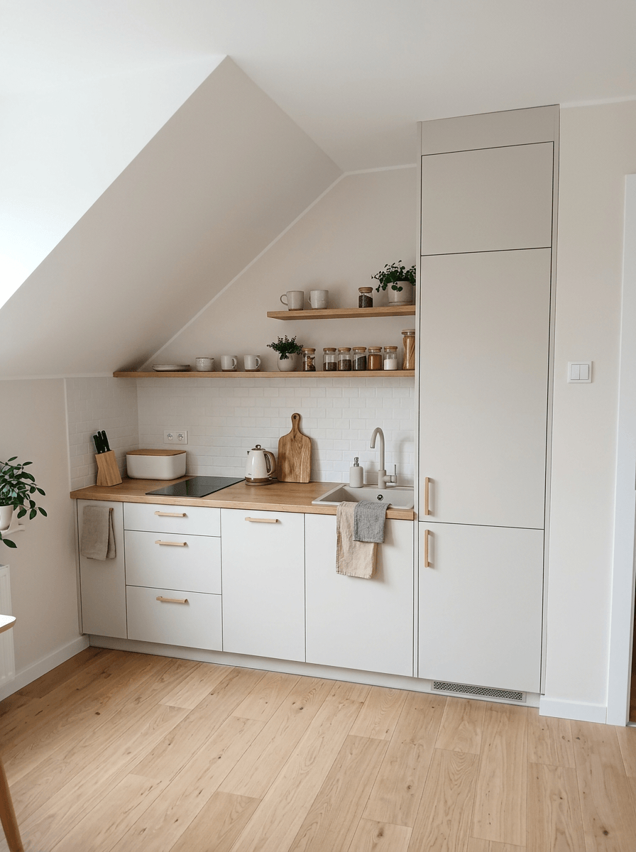 Interior design in Scandinavian style — Kitchen by GenRoom AI