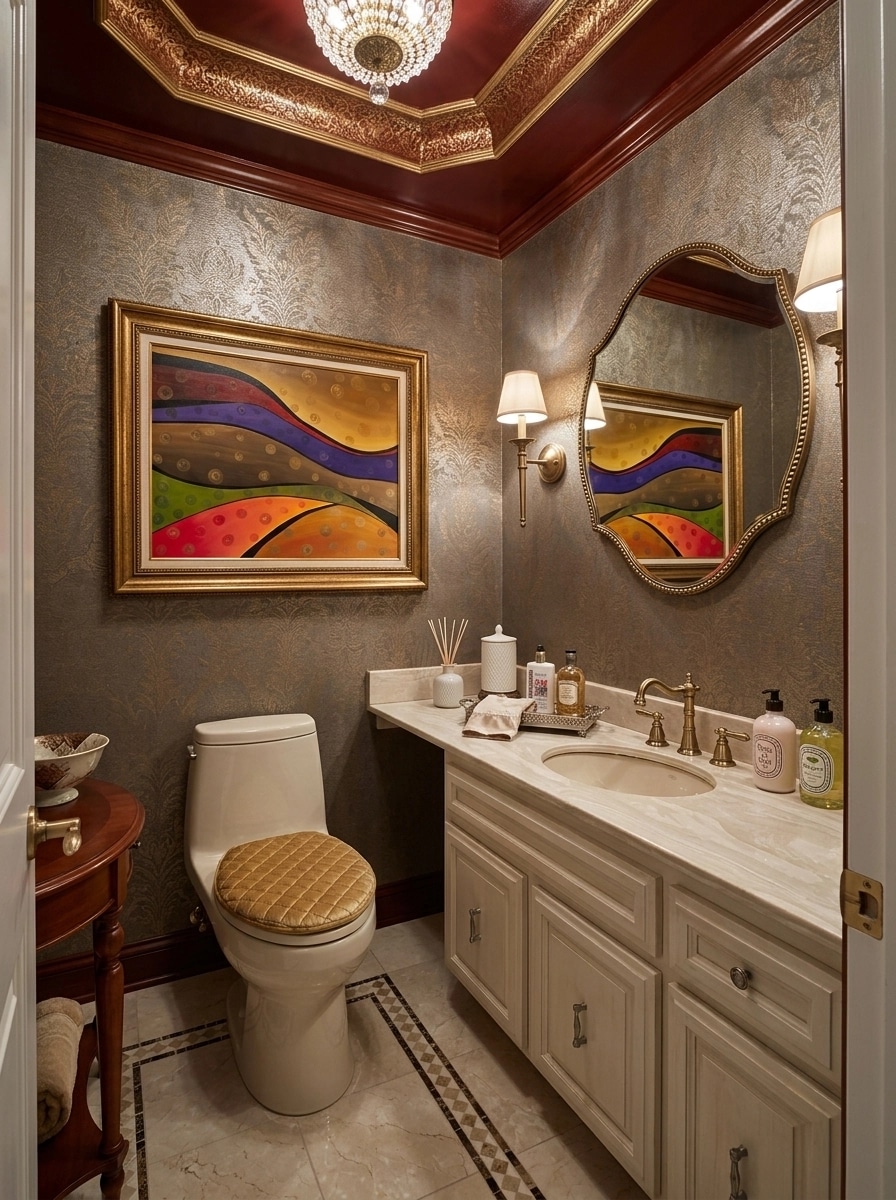 Classic Bathroom design — interior photo by GenRoom AI