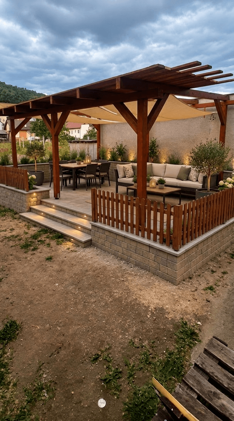 Yard design in no_style style — photo by GenRoom AI