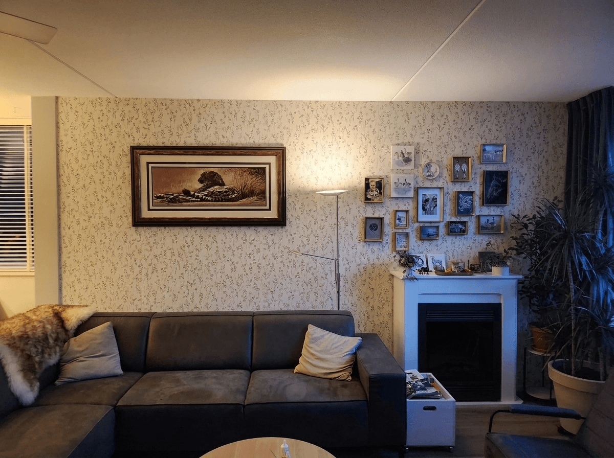 Minimalism Living Room design — interior photo by GenRoom AI
