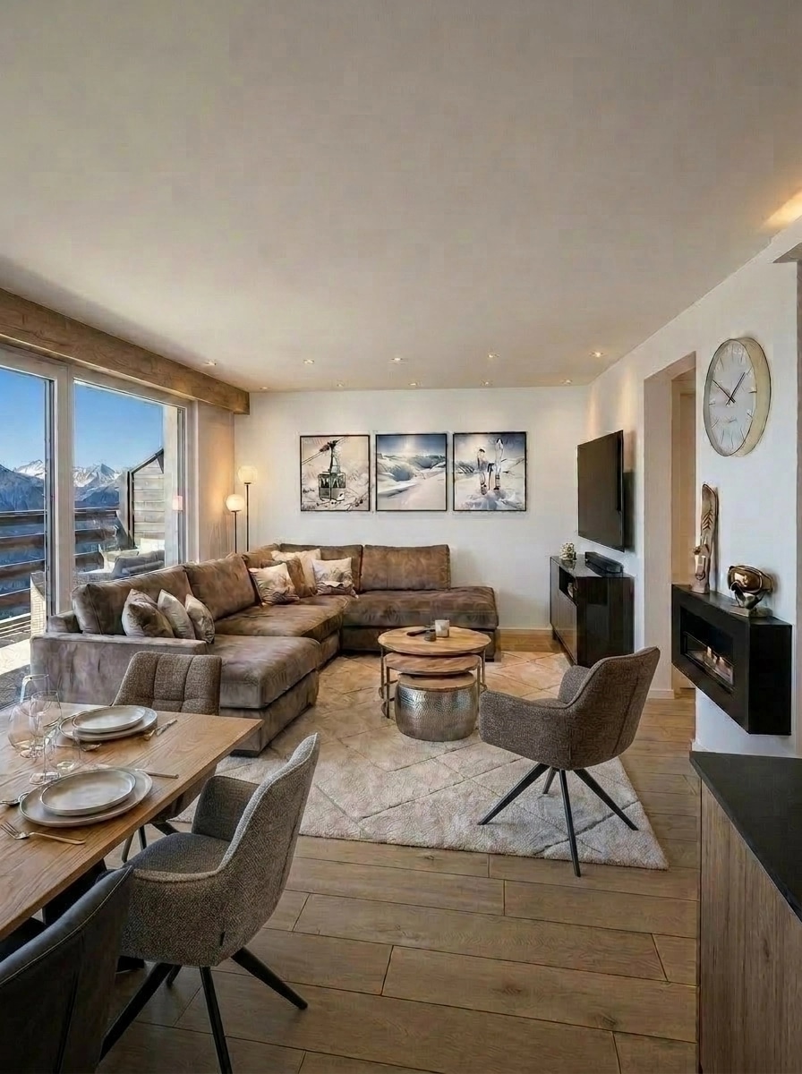 Interior design in Contemporary style — Living Room by GenRoom AI