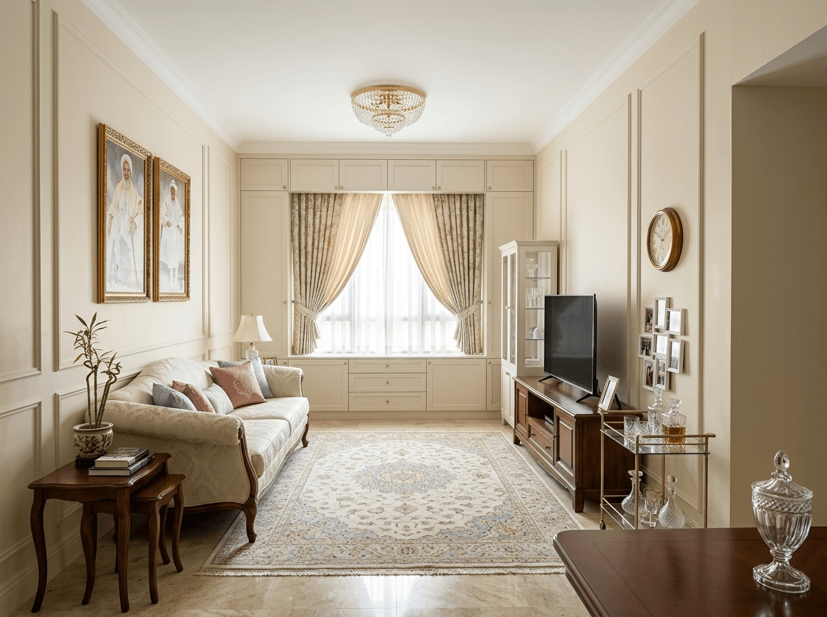 Interior design in Classic style — Living Room by GenRoom AI