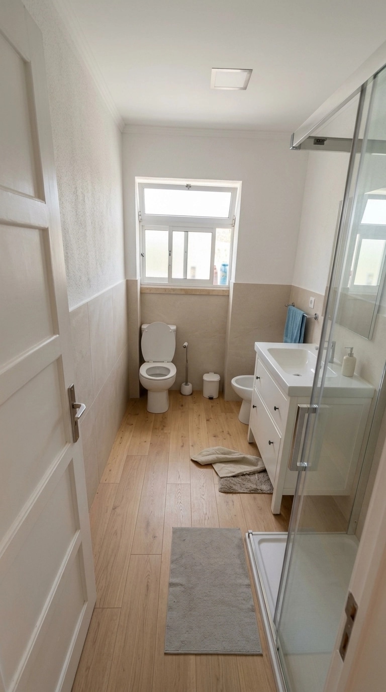 Bathroom interior in no_style style — photo by GenRoom AI