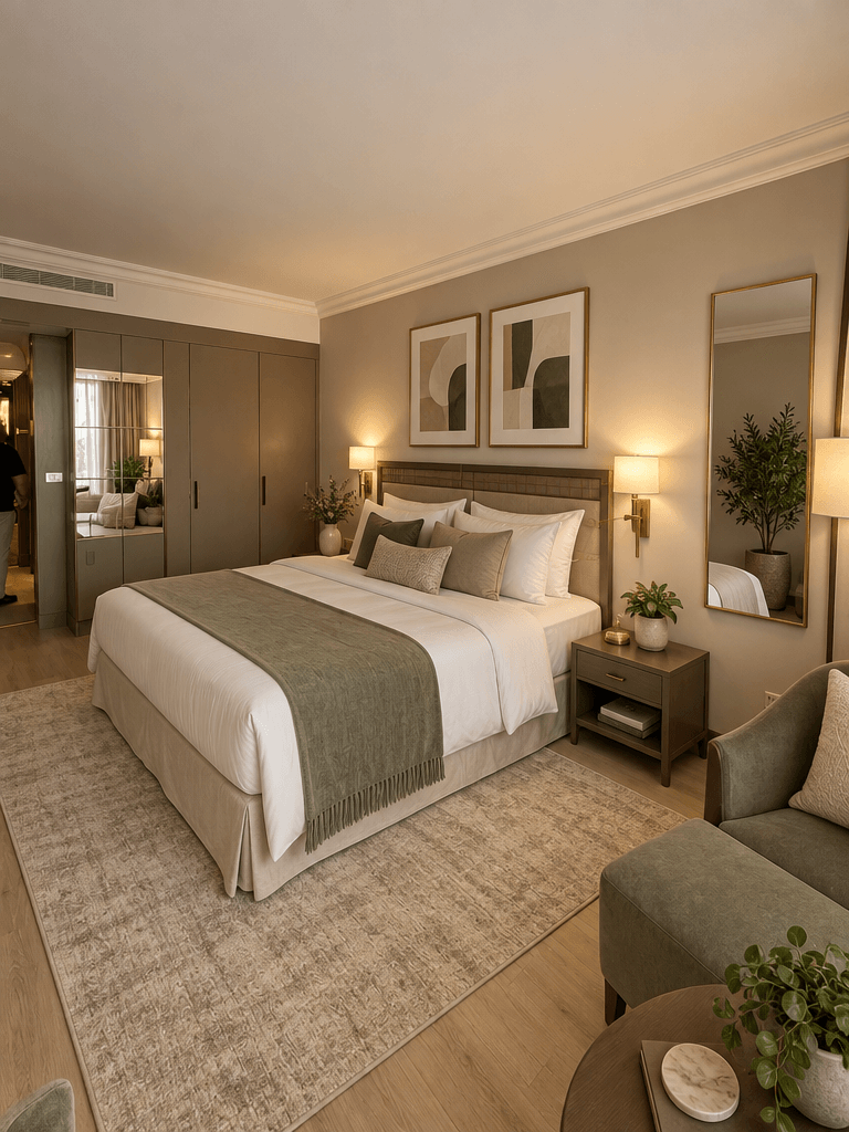 Contemporary Yatak Odası design — interior photo by GenRoom AI