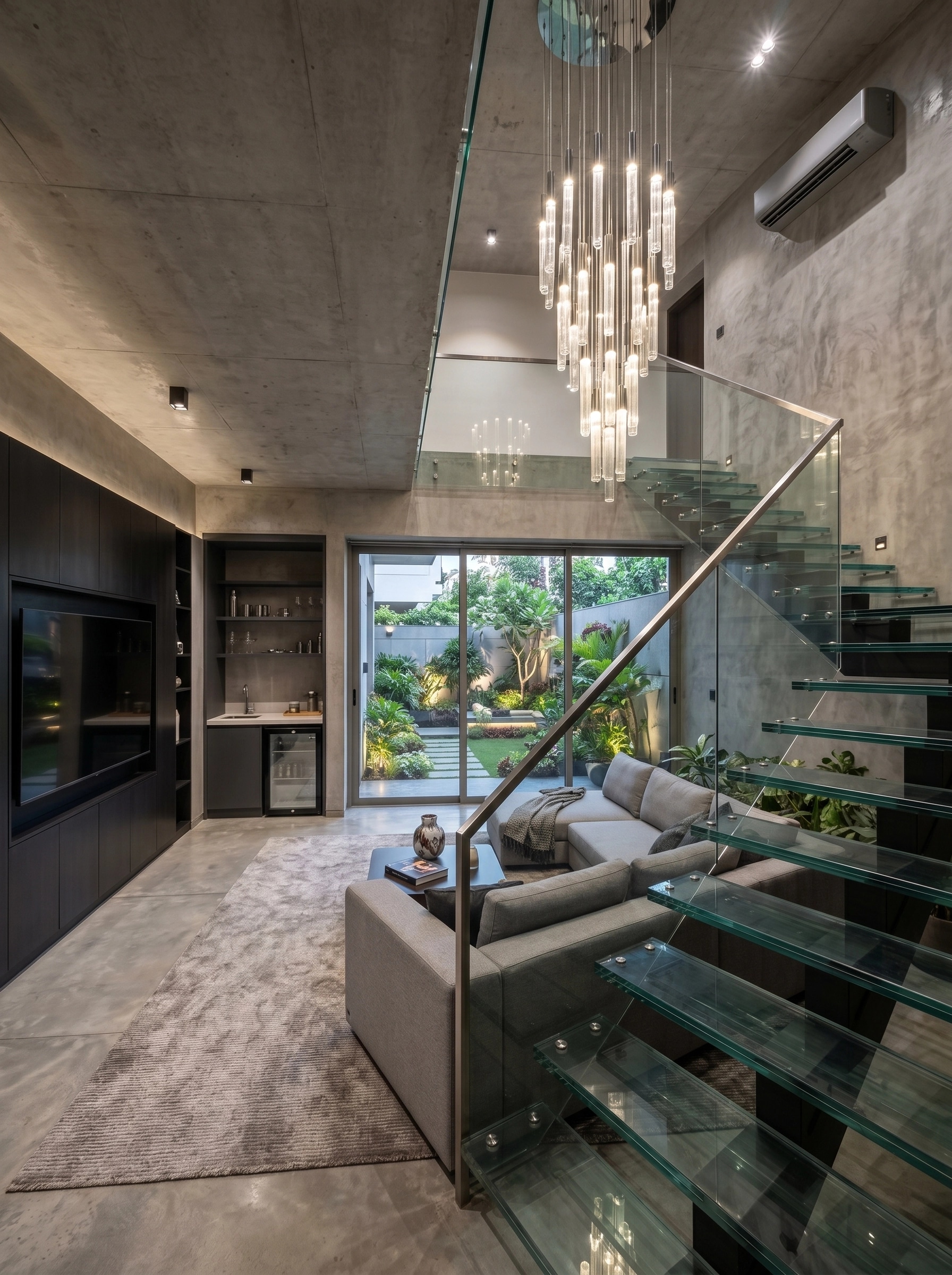 Interior design in Contemporary style — Living Room by GenRoom AI