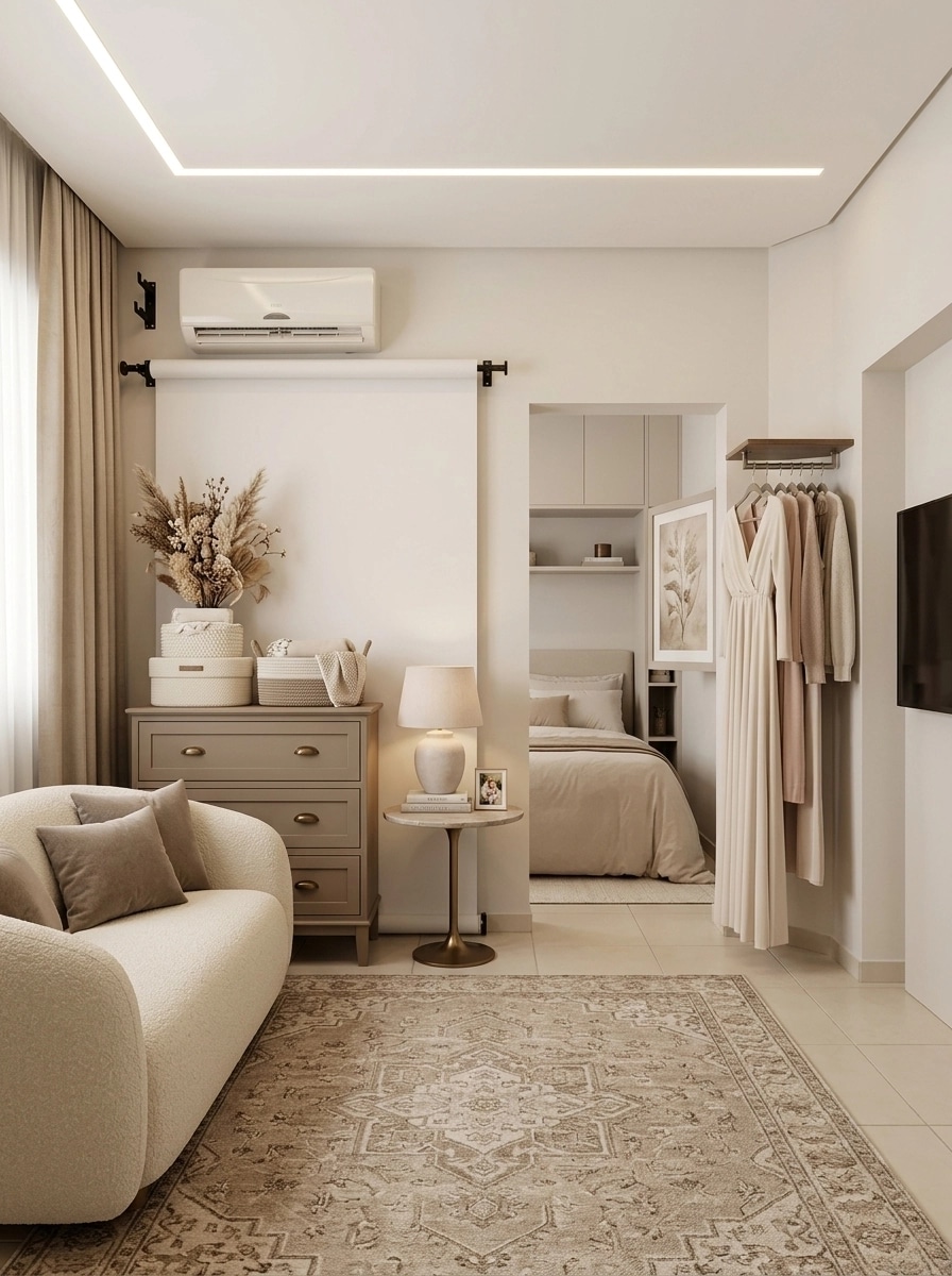 Interior design in Transitional style — studio by GenRoom AI