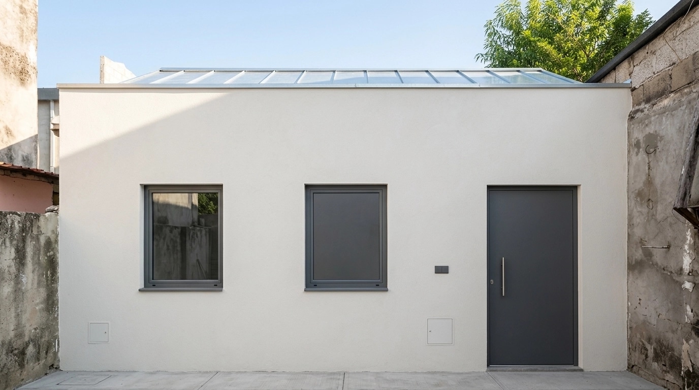 Minimalist Facade Facade design — facade photo by GenRoom AI