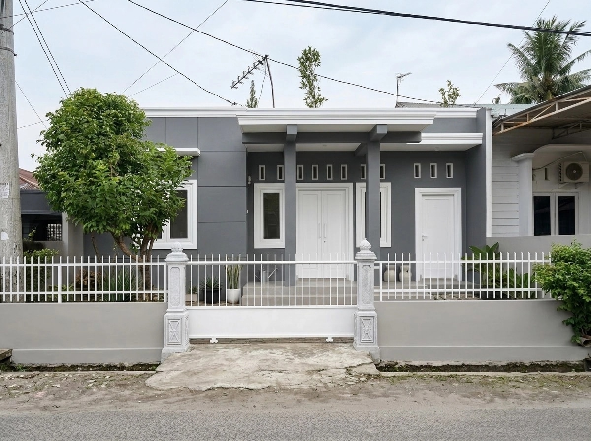 Minimalist Facade Facade design — facade photo by GenRoom AI