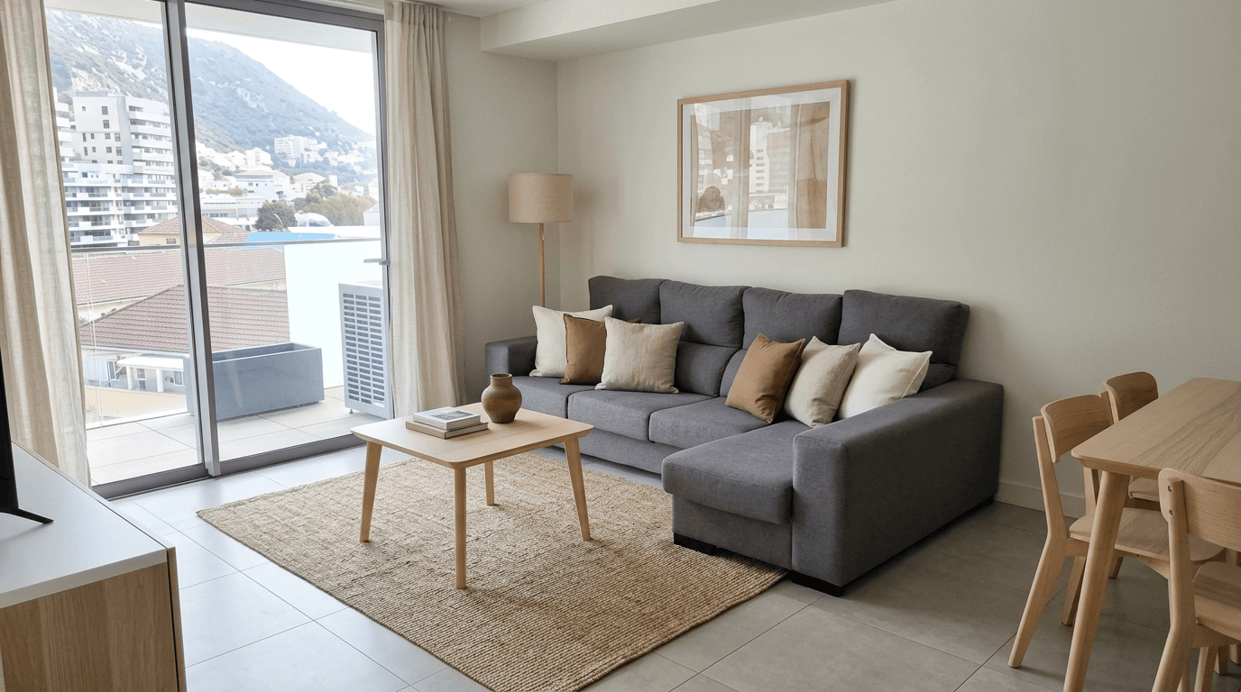 Interior design in Scandinavian style — Living Room by GenRoom AI