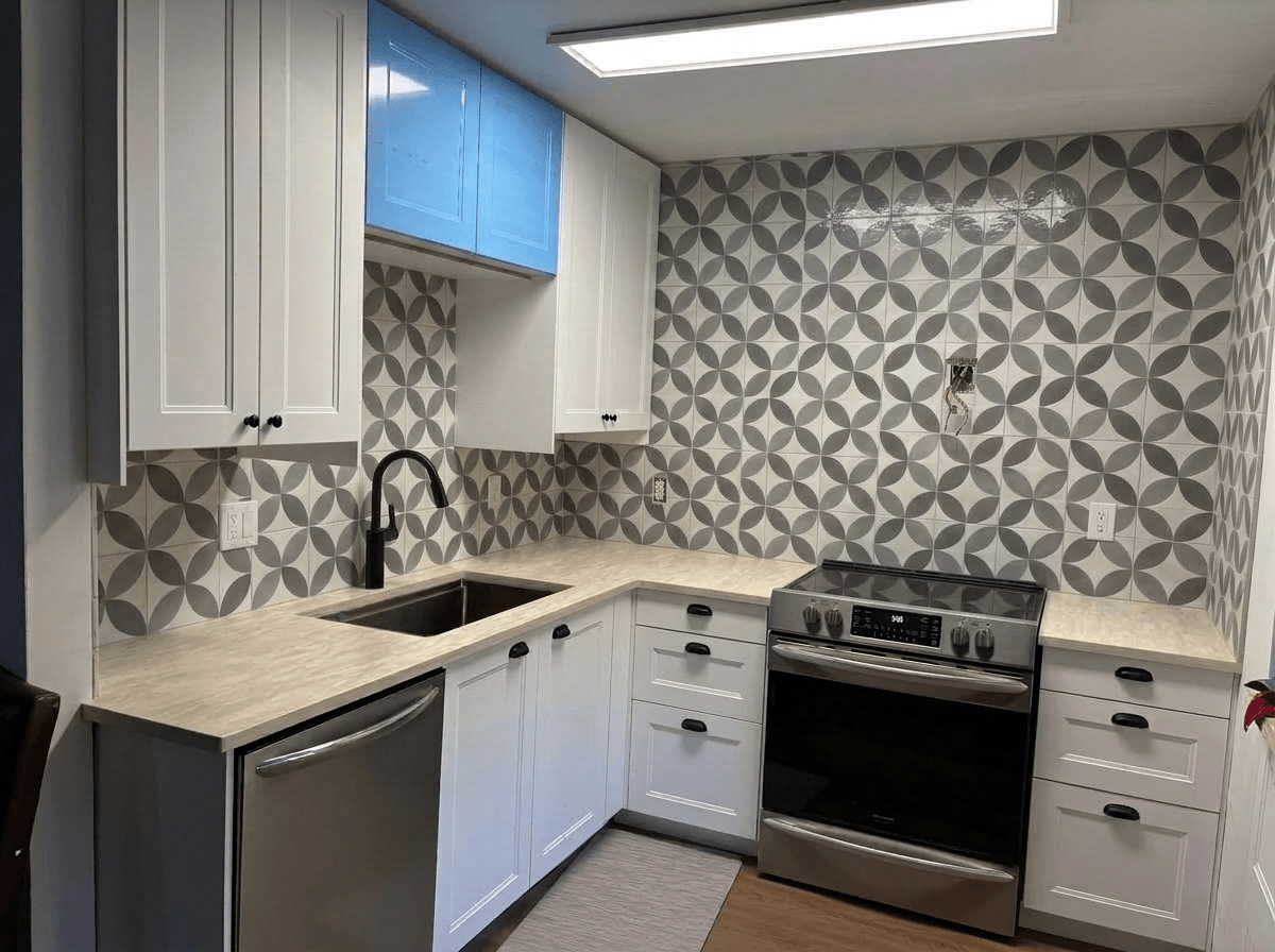 Kitchen interior in no_style style — photo by GenRoom AI