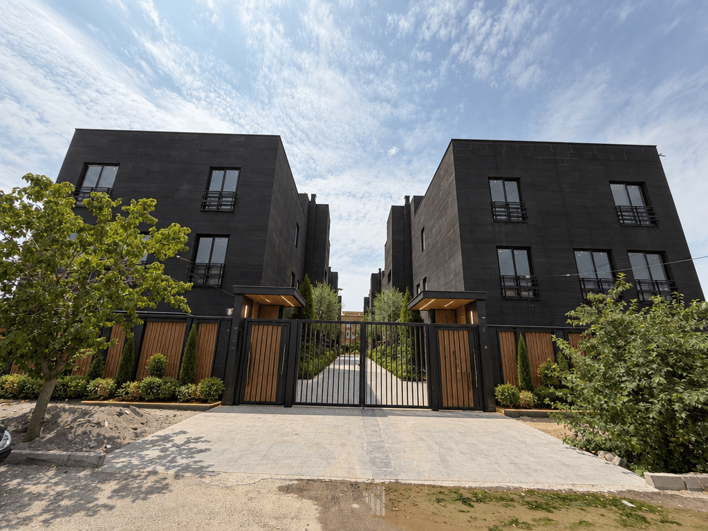 Facade design in Loft Facade style — photo by GenRoom AI