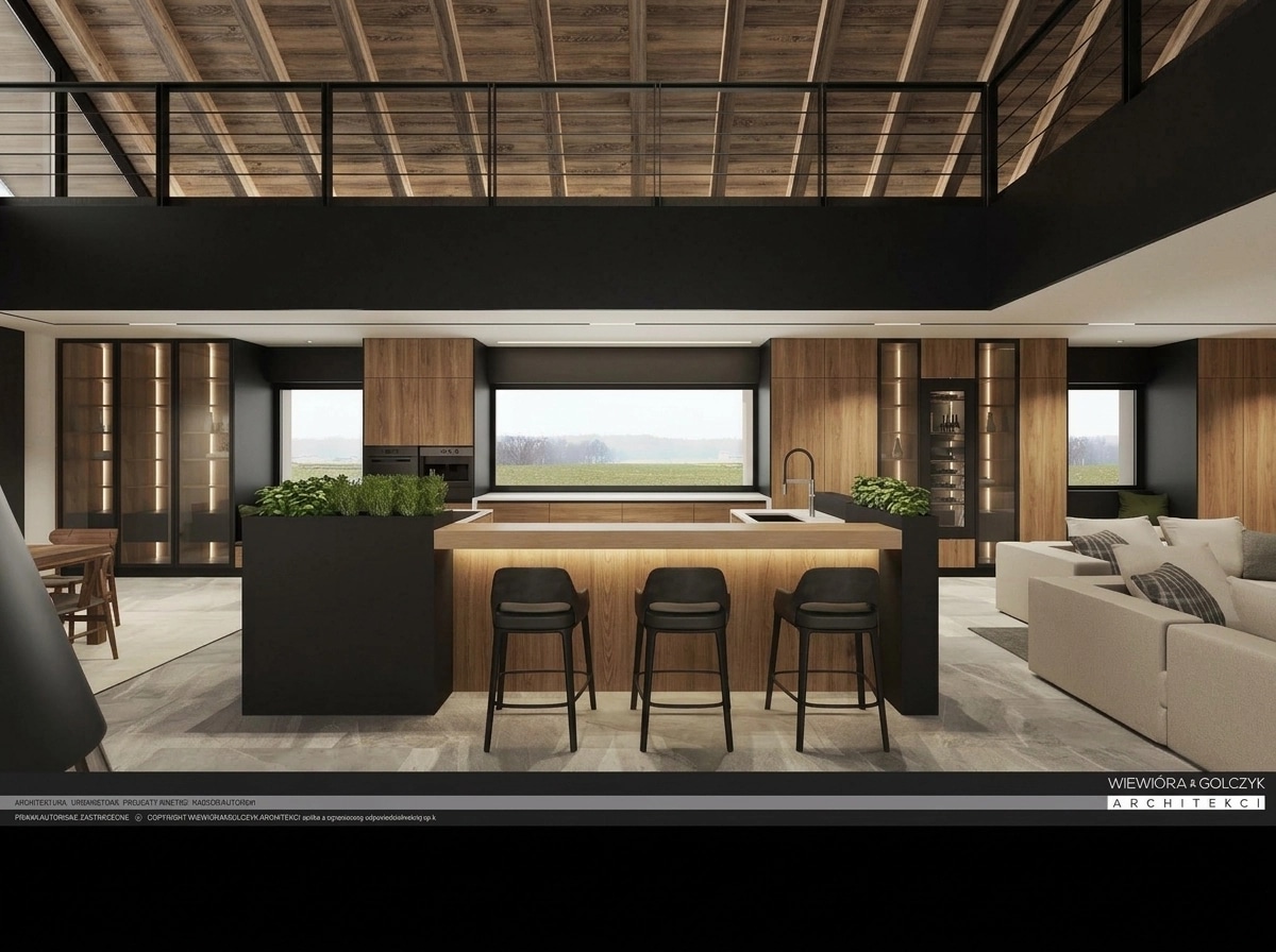 Kitchen interior in no_style style — photo by GenRoom AI