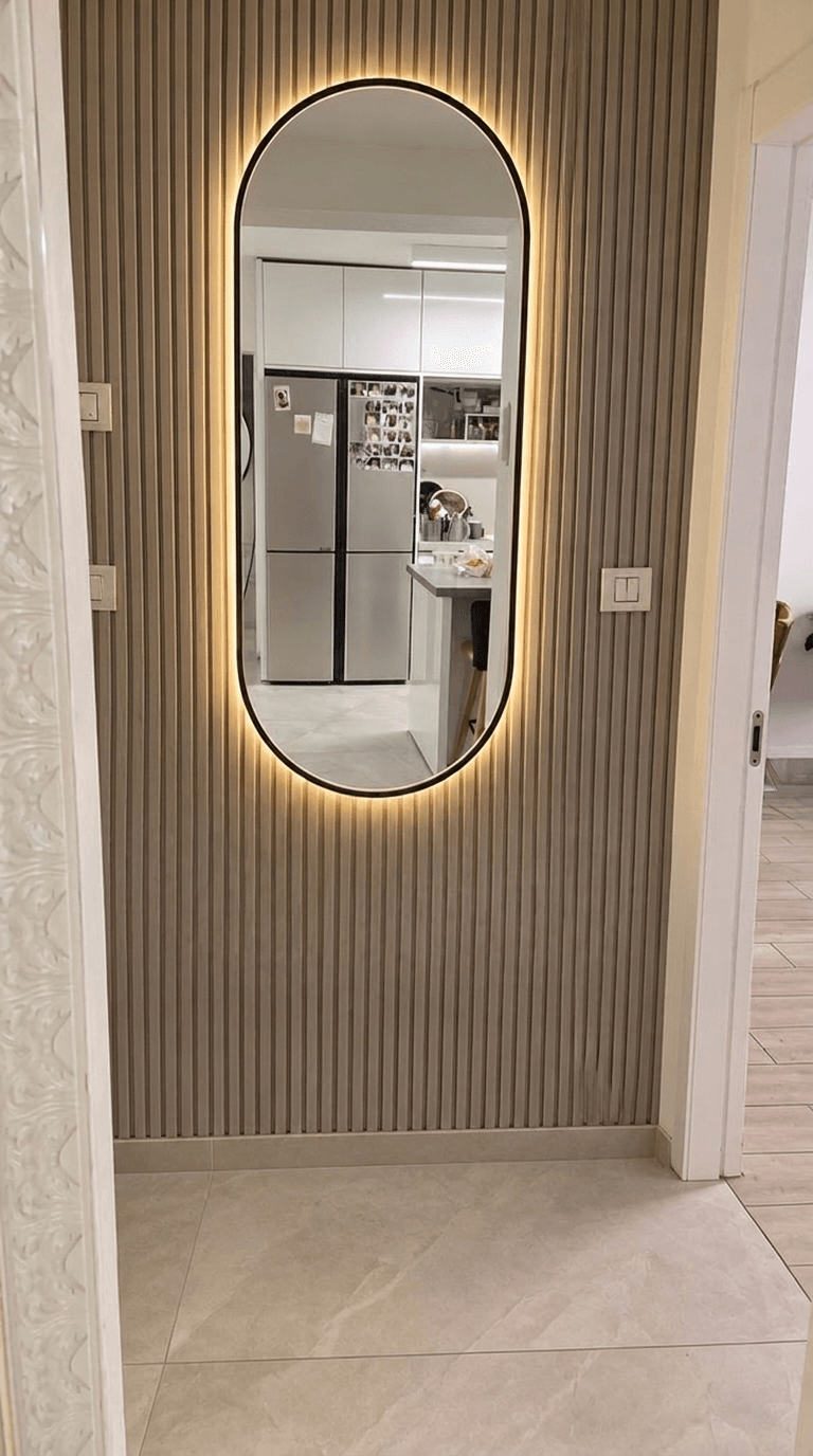 Contemporary Hallway design — interior photo by GenRoom AI