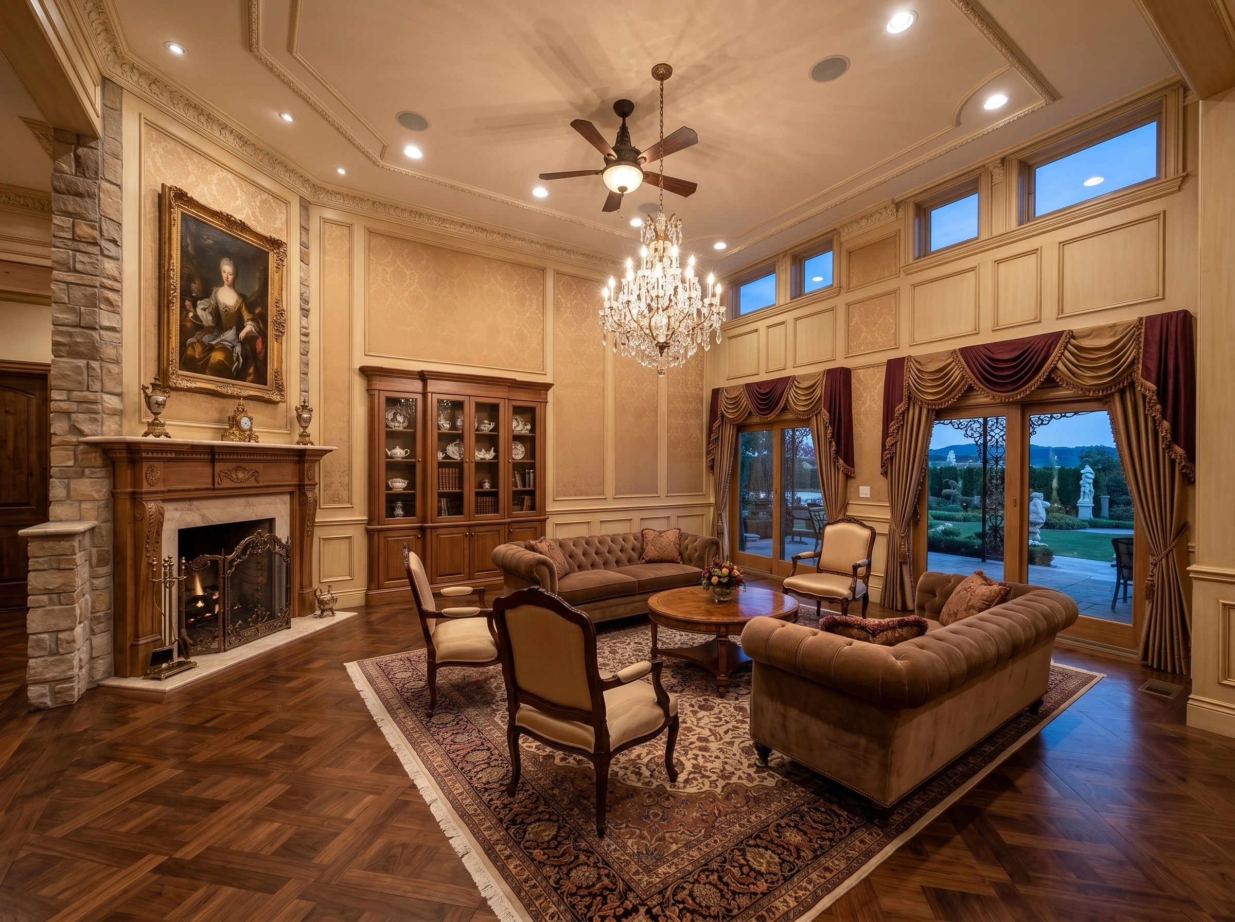 Interior design in Classic style — Living Room by GenRoom AI