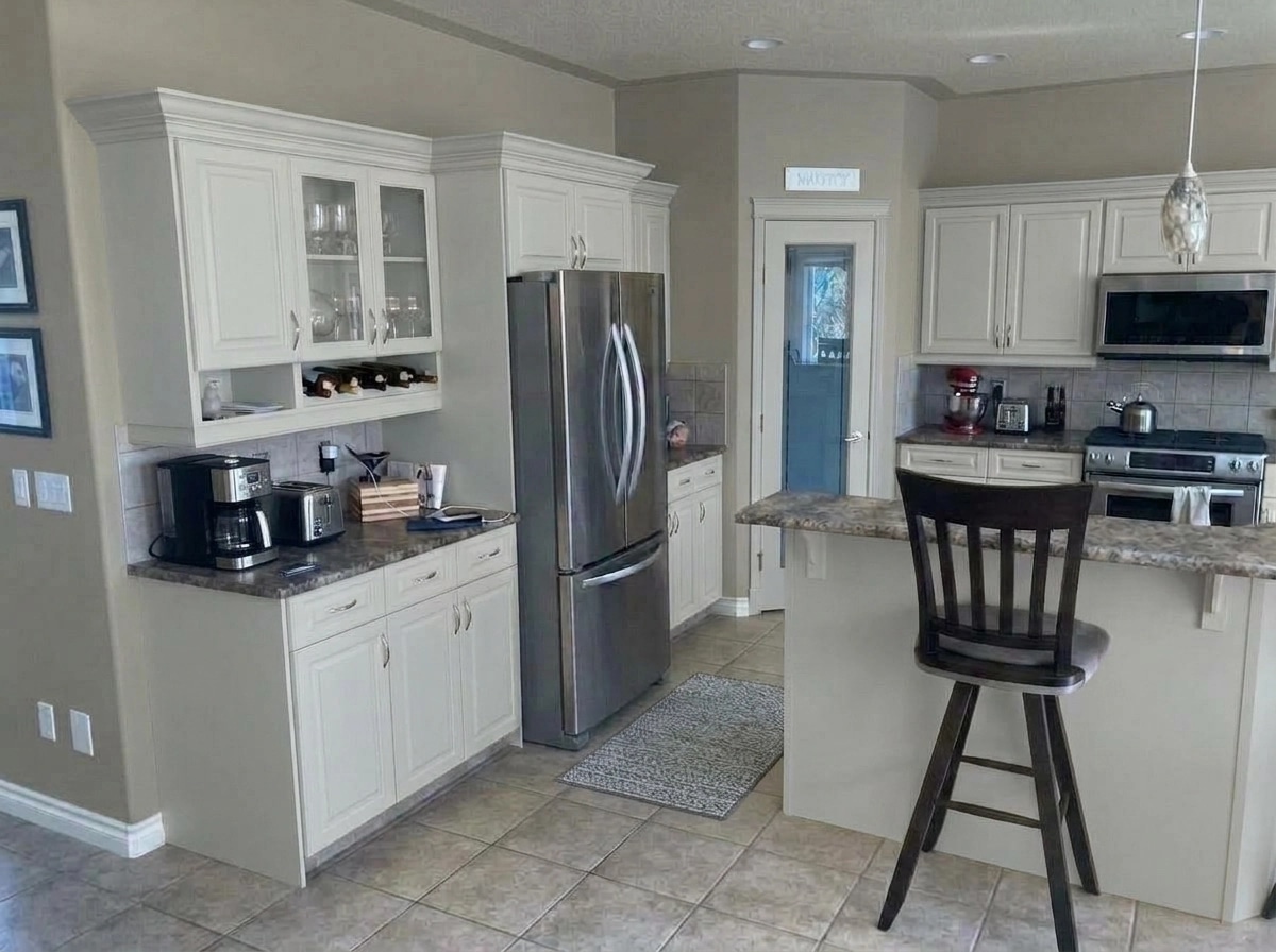 Kitchen interior in no_style style — photo by GenRoom AI