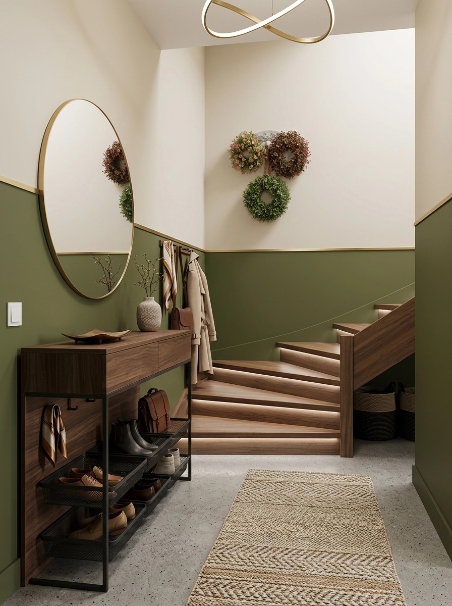 Interior design in Contemporary style — Hallway by GenRoom AI