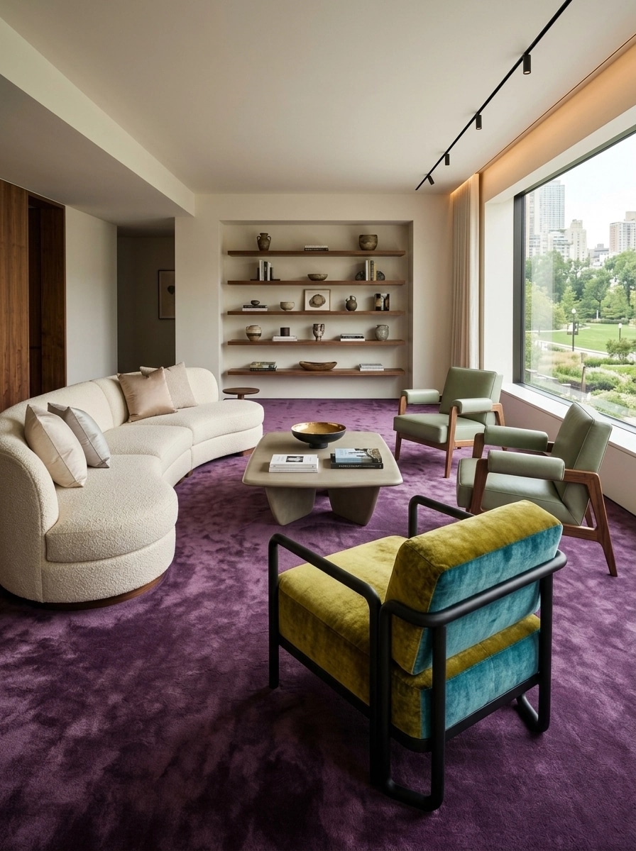 Interior design in Contemporary style — Living Room by GenRoom AI