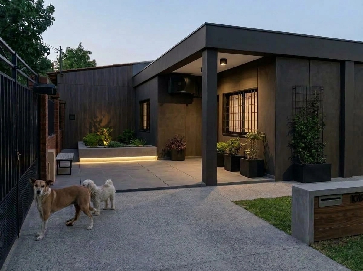 Facade design in Minimalist Facade style — Facade by GenRoom AI