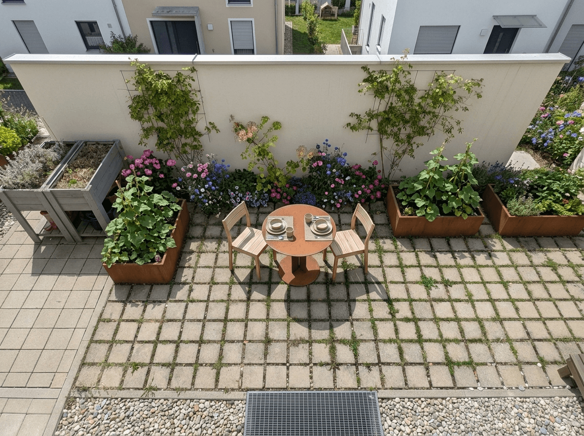 Landscape design in Contemporary Yard style — Yard by GenRoom AI