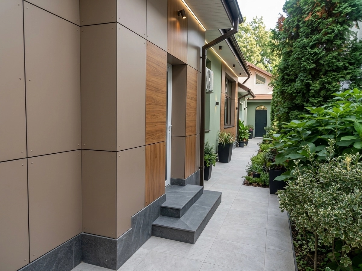 Contemporary Facade Facade design — facade photo by GenRoom AI