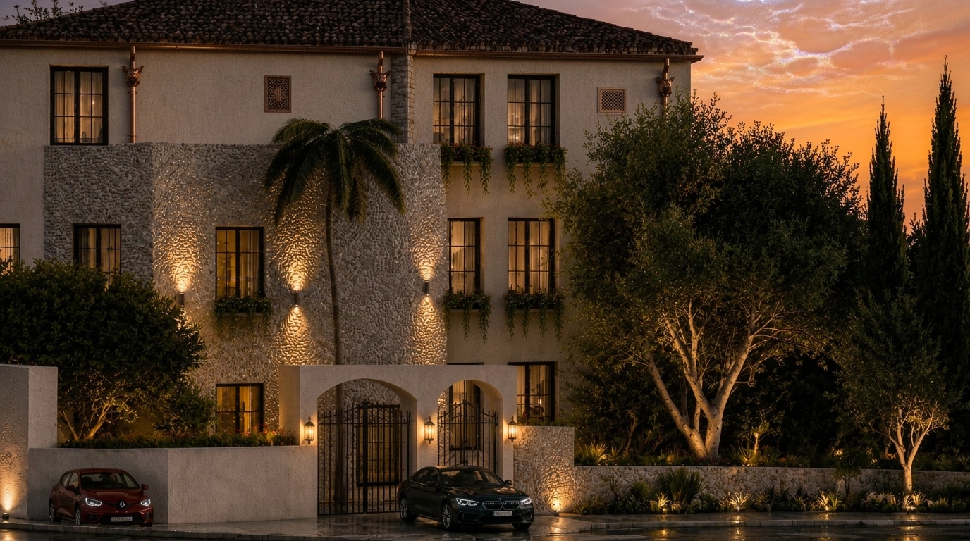 Facade design in Mediterranean Facade style — Facade by GenRoom AI