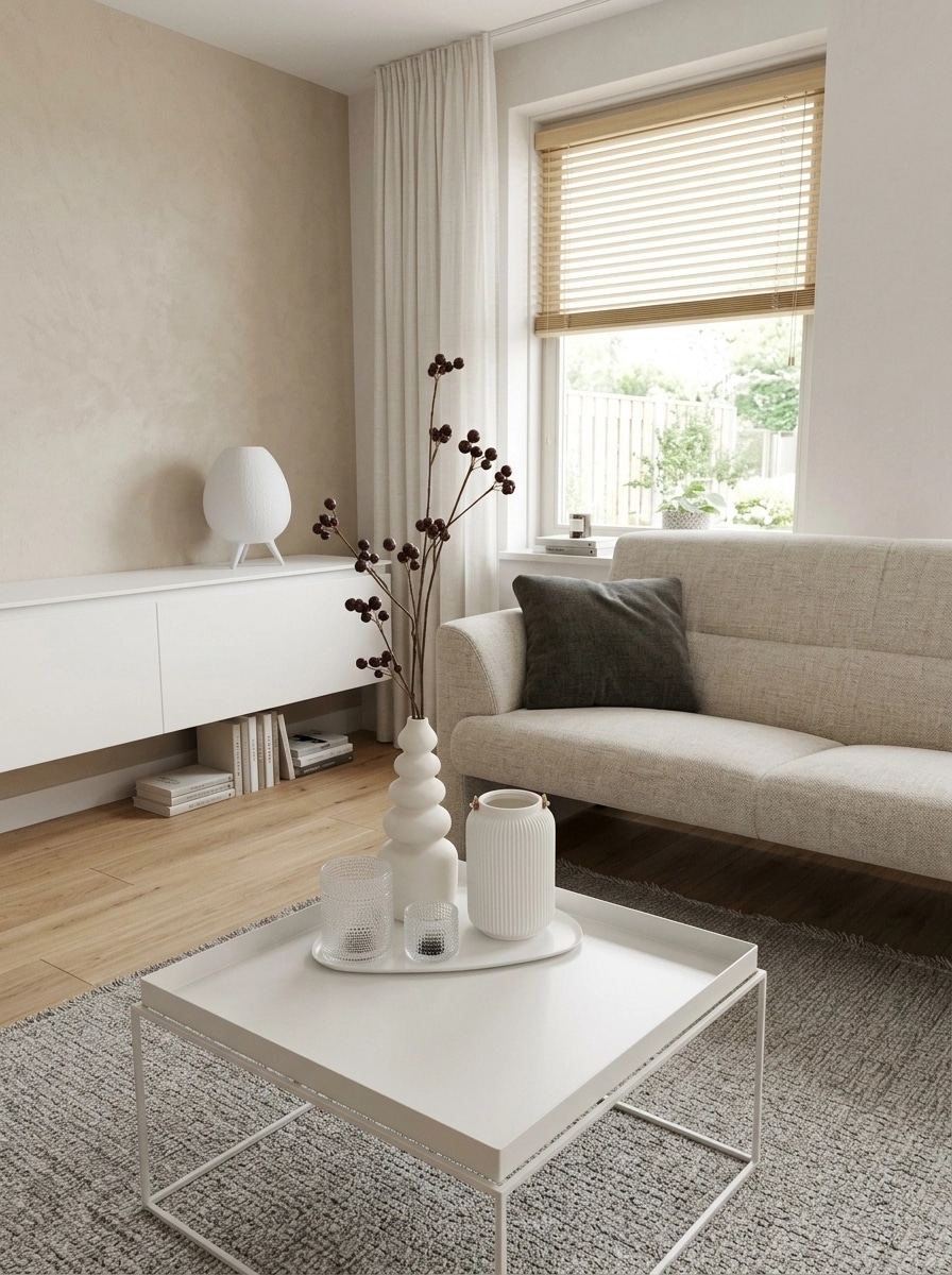 Minimalism Living Room design — interior photo by GenRoom AI