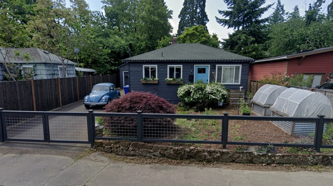 Yard design in no_style style — photo by GenRoom AI
