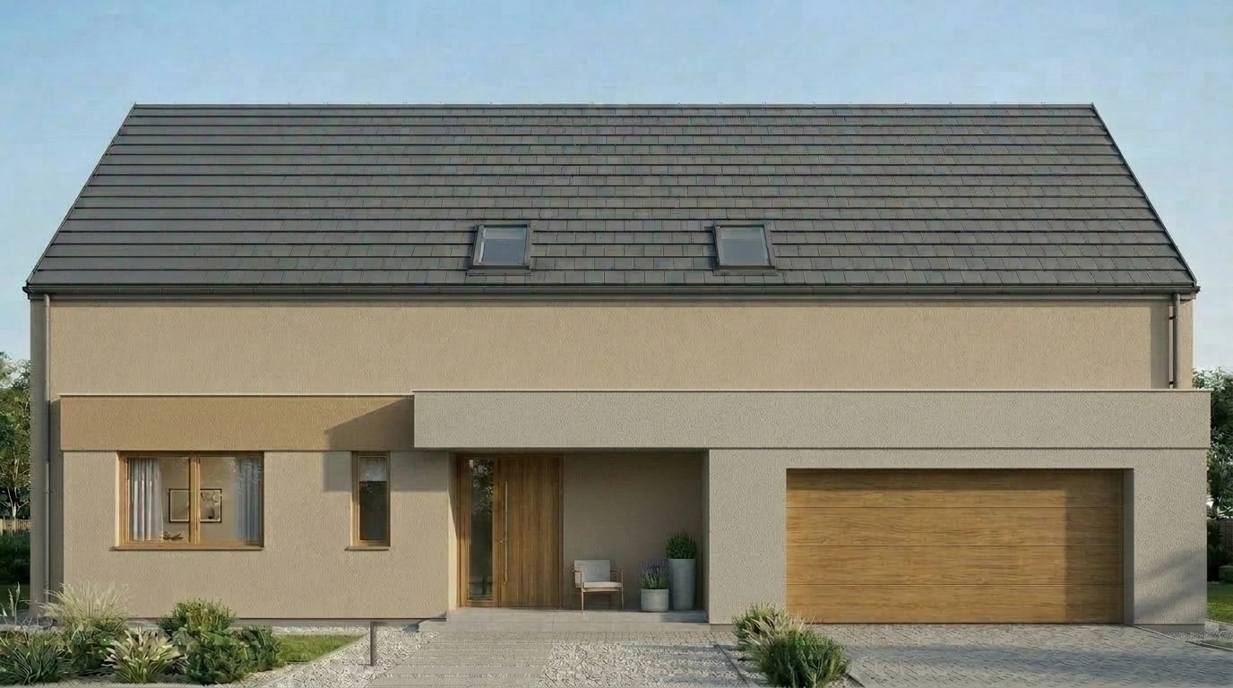 Scandinavian Facade Facade design — facade photo by GenRoom AI