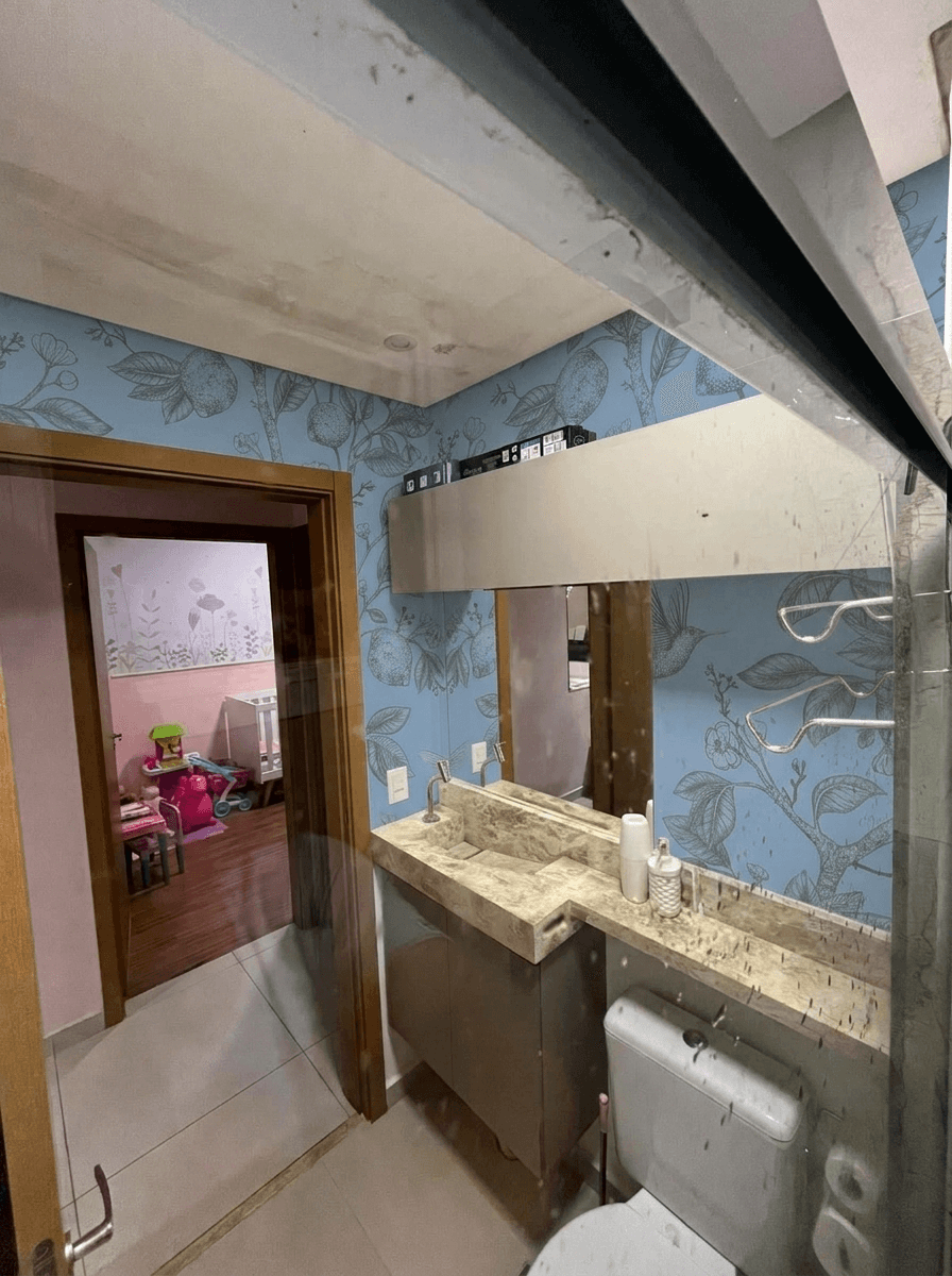Bathroom interior in no_style style — photo by GenRoom AI