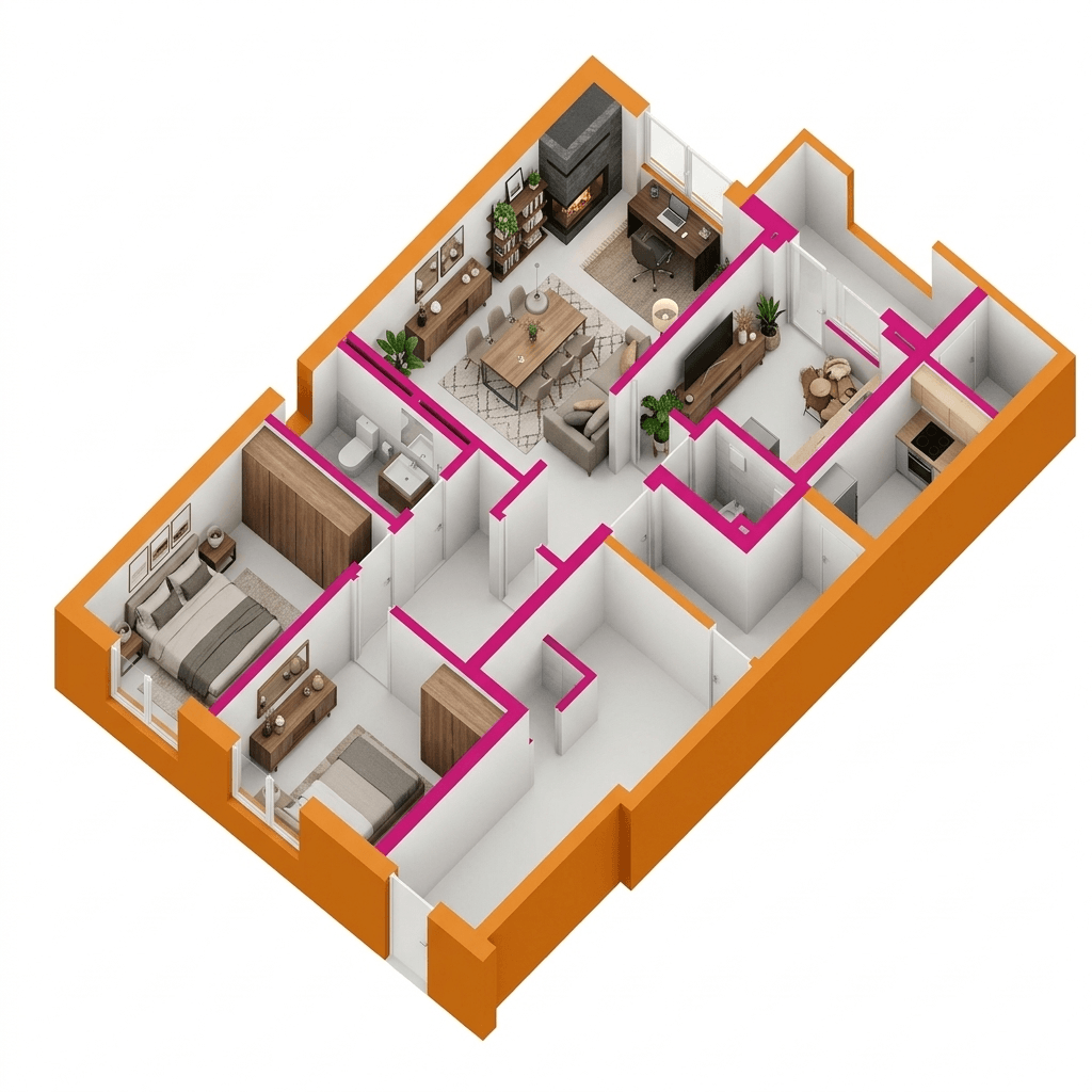 Interior design in Contemporary style — other by GenRoom AI