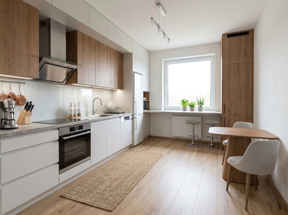 Interior design in Contemporary style — Kitchen by GenRoom AI