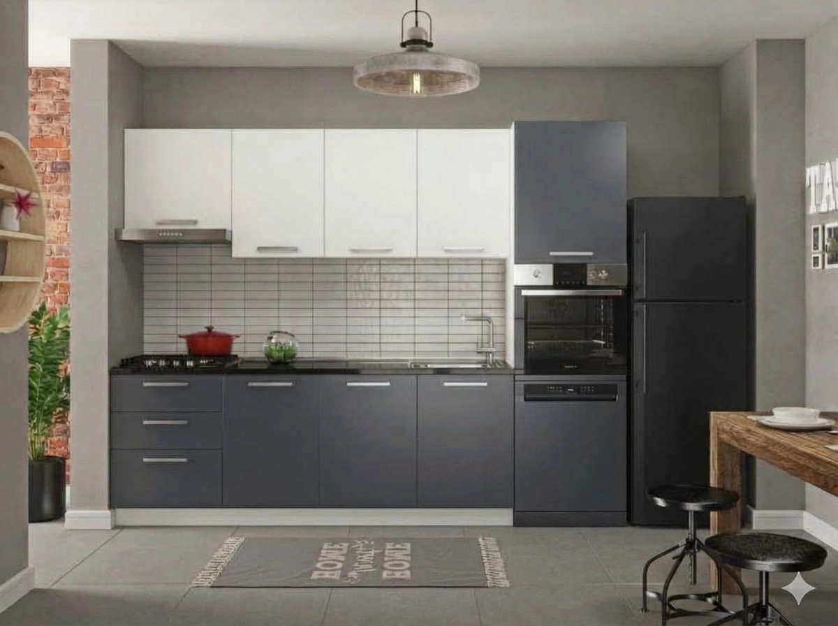 Kitchen interior in no_style style — photo by GenRoom AI