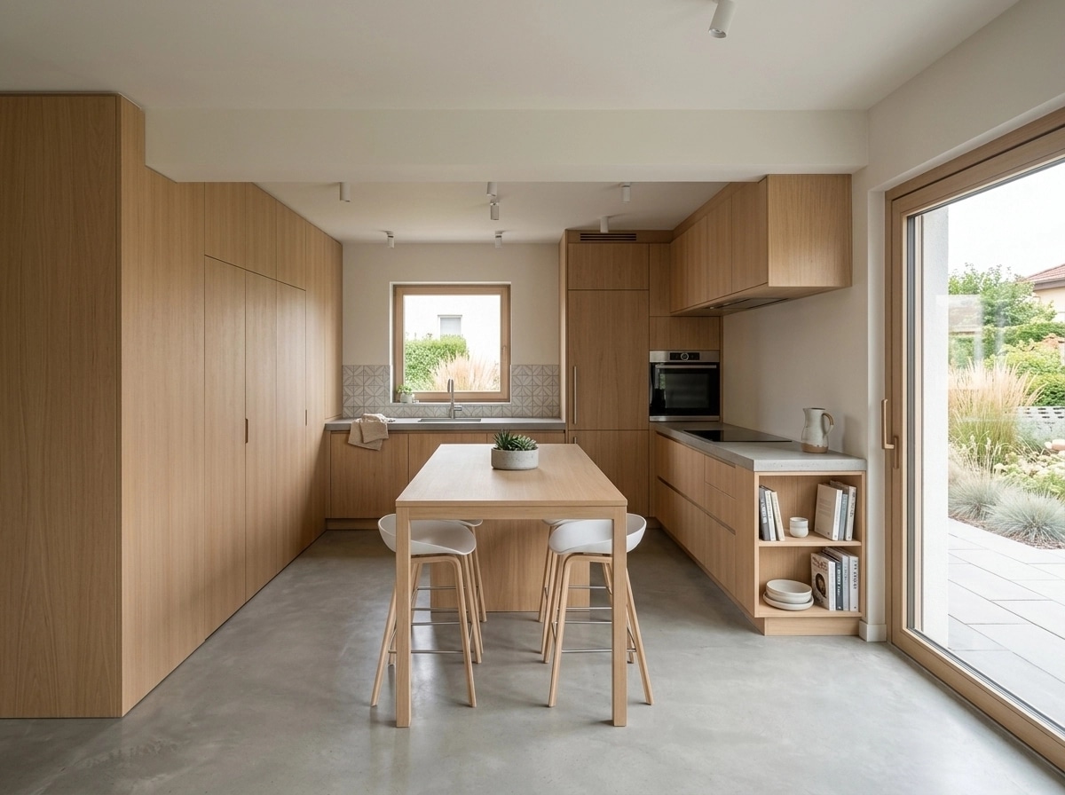 Scandinavian Kitchen design — interior photo by GenRoom AI