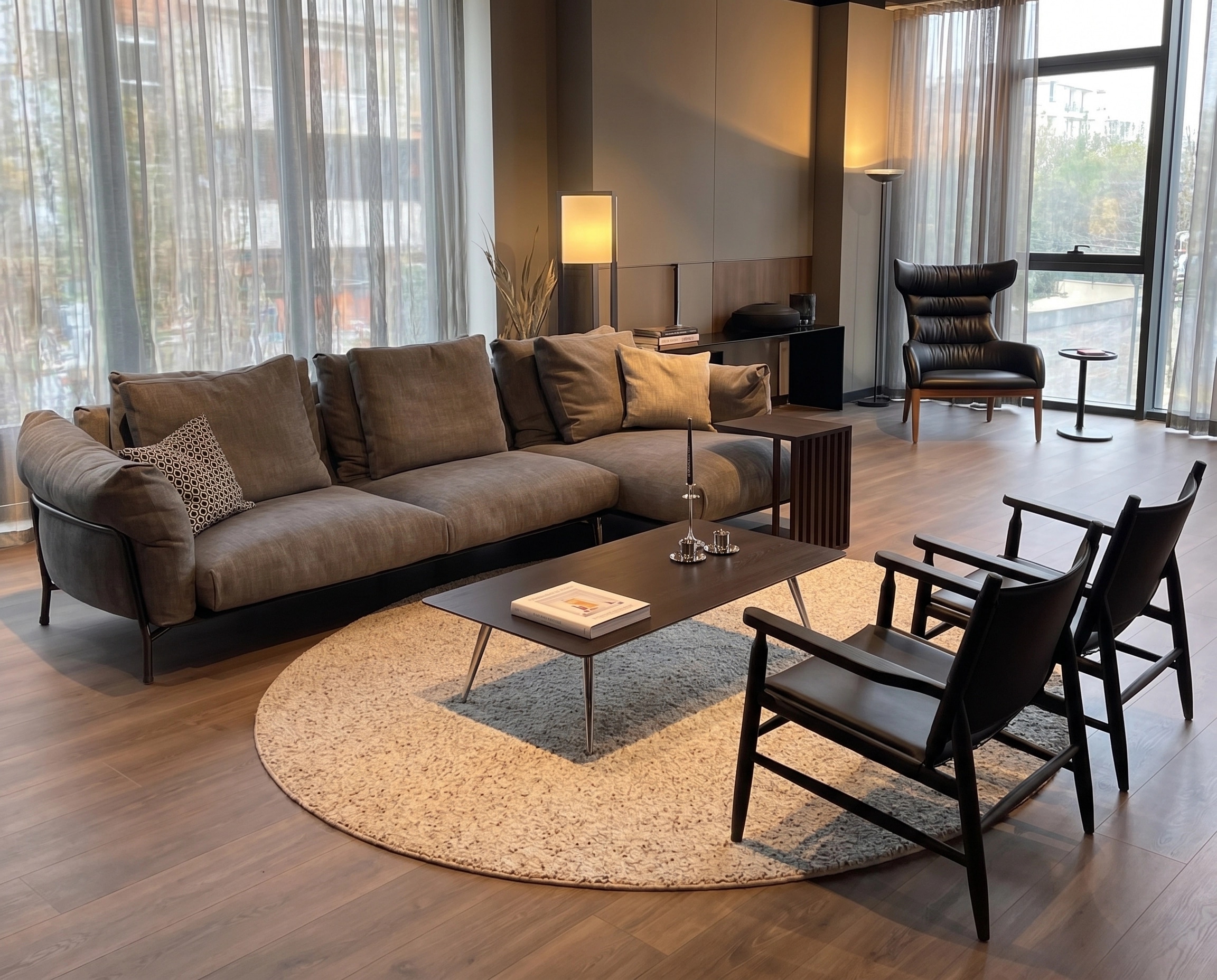 Interior design in Contemporary style — Living Room by GenRoom AI