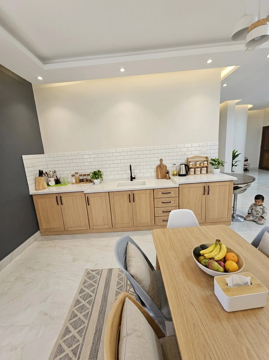 Interior design in Scandinavian style — Kitchen by GenRoom AI